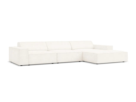 Jodie 4-Sitzer Ecksofa Rechts 284x166 cm aus Boucle (AscNATA) in Beige – Bild 3