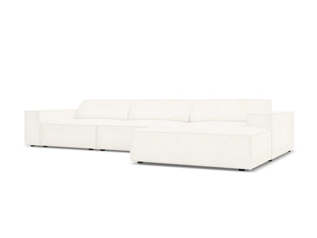 Jodie 4-Sitzer Ecksofa Rechts 284x166 cm aus Boucle (AscNATA) in Beige – Bild 4