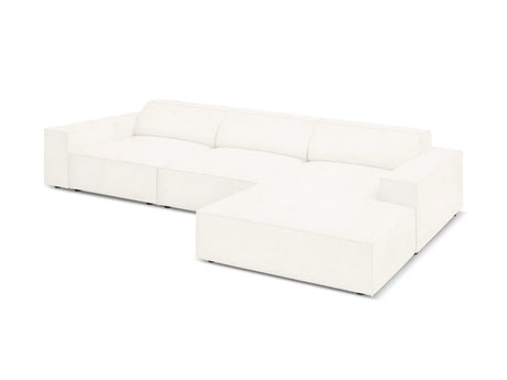 Jodie 4-Sitzer Ecksofa Rechts 284x166 cm aus Boucle (AscNATA) in Beige – Bild 5