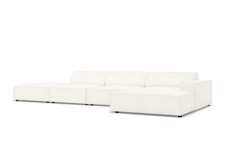 Jodie 4-Sitzer Ecksofa Rechts 341x166 cm aus Boucle (AscNATA) in Beige – Bild 3