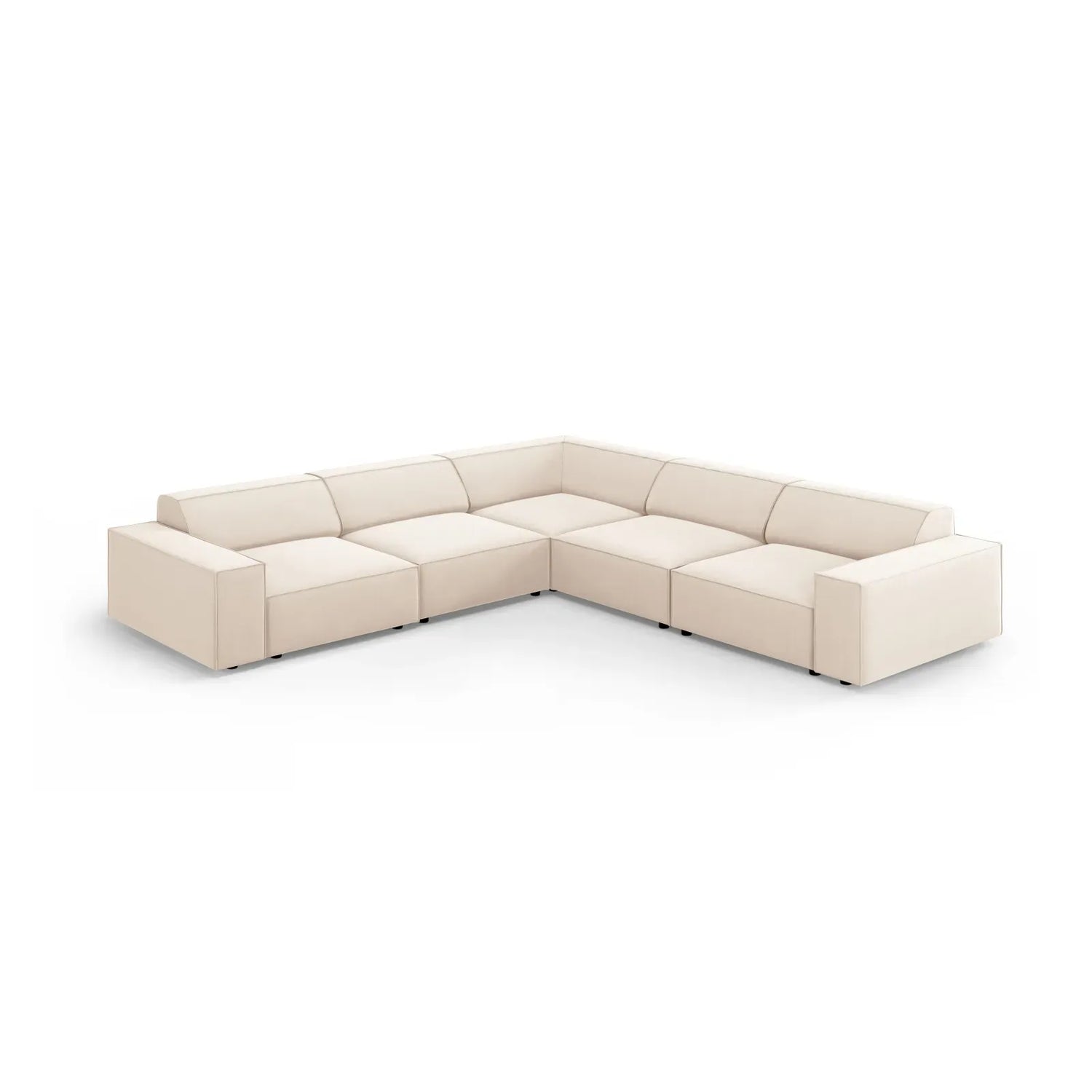 Jodie 5-Sitzer Ecksofa symmetrisch, 287x287 cm - ZEN ZONE Furniture