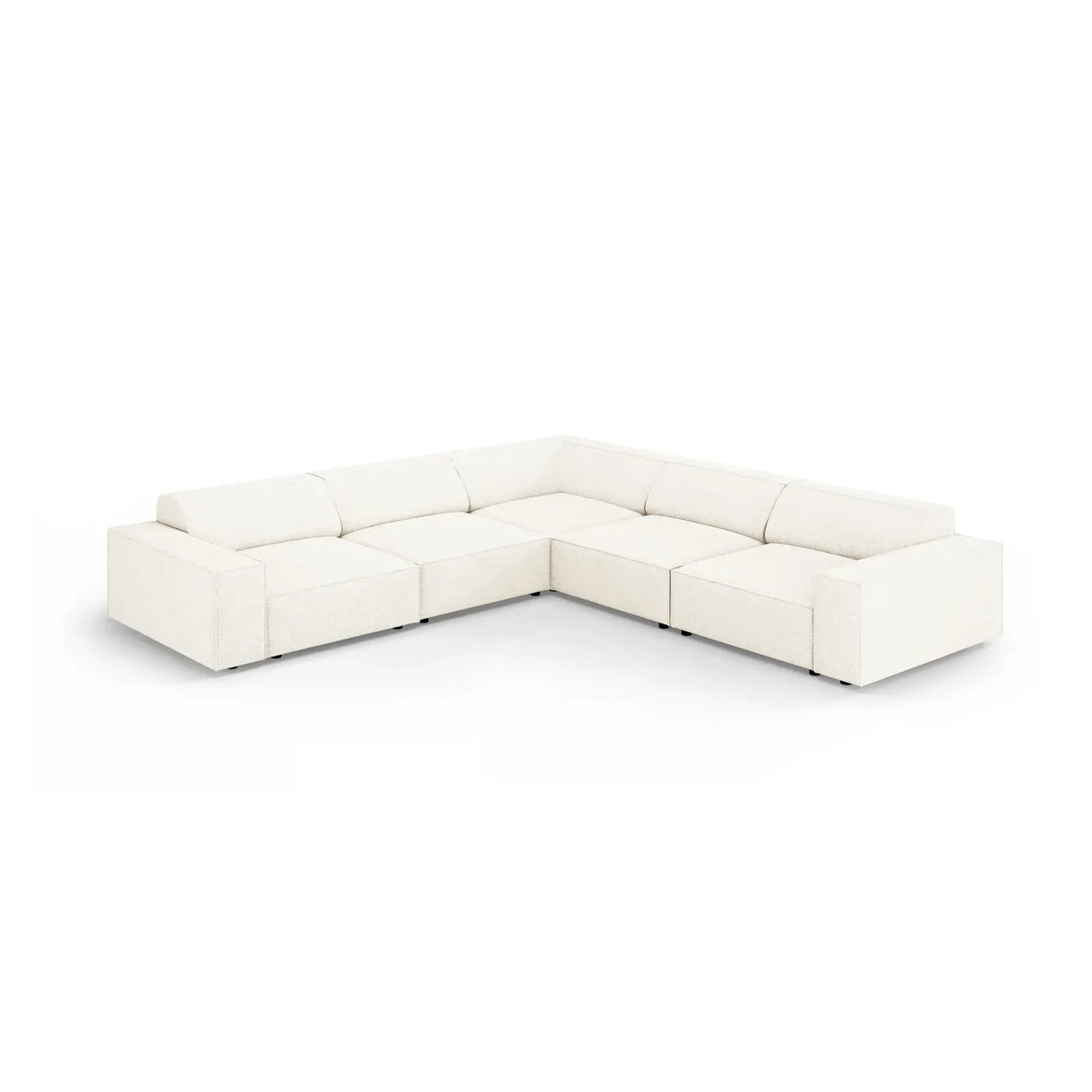 Jodie 5-Sitzer Ecksofa symmetrisch, 287x287 cm - ZEN ZONE Furniture
