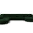 Jodie 7-Sitzer Panorama-Sofa Links 364 cm aus Samt (Blu78) in Flaschengrün – Bild 1