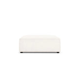 Jodie Pouf aus Boucle (AscNATA) in Beige, 102x80 cm – Bild 1