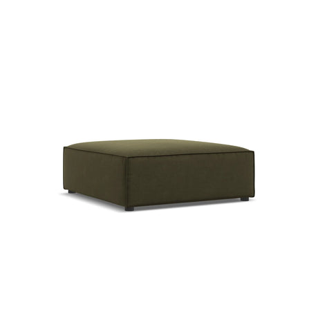 Jodie Pouf aus Samt (Blu77) in Grün, 102x80 cm – Bild 2