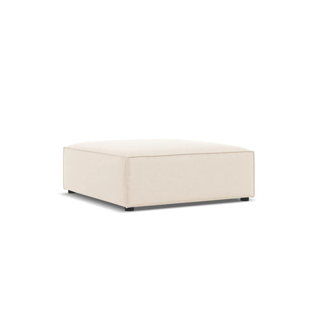 Jodie Pouf aus Samt oder Strukturstoff, 102x80 cm – Bild 2