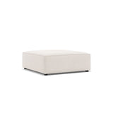 Jodie Pouf aus Strukturierter Stoff (Meg351) in Leichtes Beige, 102x80 cm – Bild 4