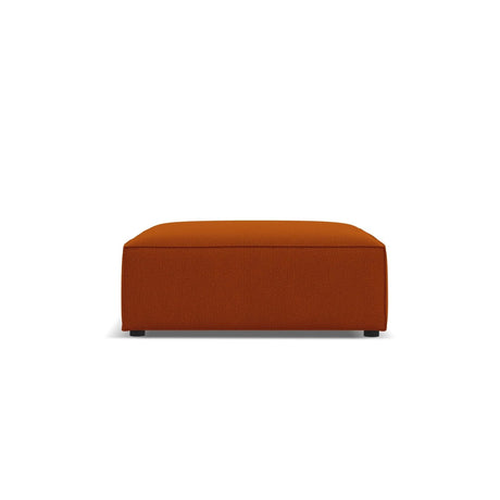 Jodie Pouf aus Strukturierter Stoff (Meg357) in Terrakotta, 102x80 cm – Bild 1