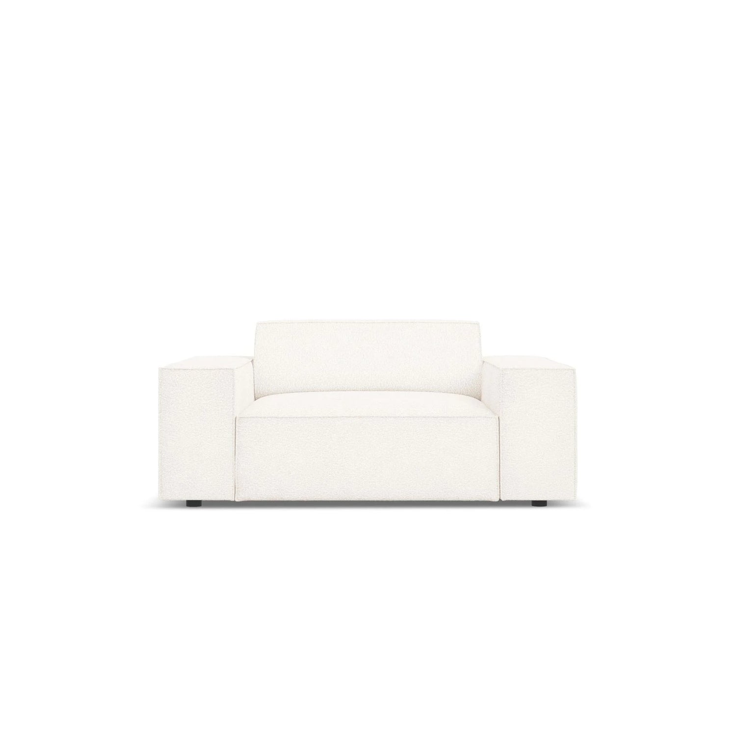 Jodie Sessel aus Boucle (AscNATA) in Beige, 124x102 cm – Bild 1