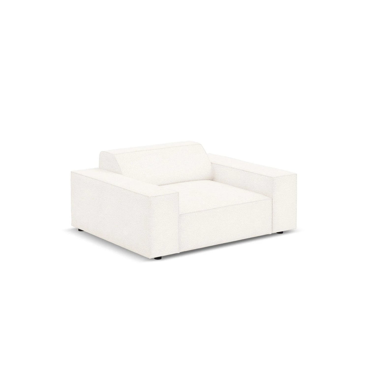 Jodie Sessel aus Boucle (AscNATA) in Beige, 124x102 cm – Bild 4