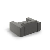 Jodie Sessel aus Samt (Blu13) in Hellgrau, 124x102 cm – Bild 5