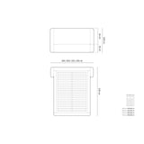 Jolene Bett mit Kopfteil und Stauraum, aus Samt (Bluvel 30) in Dark Beige, 160x200 cm – Bild 3