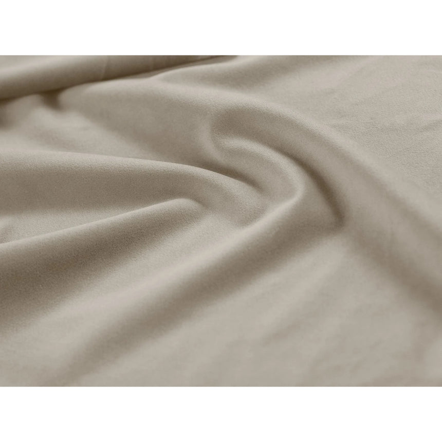 Jolene Bett mit Kopfteil und Stauraum, aus Samt (Bluvel 30) in Dark Beige, 160x200 cm – Bild 8