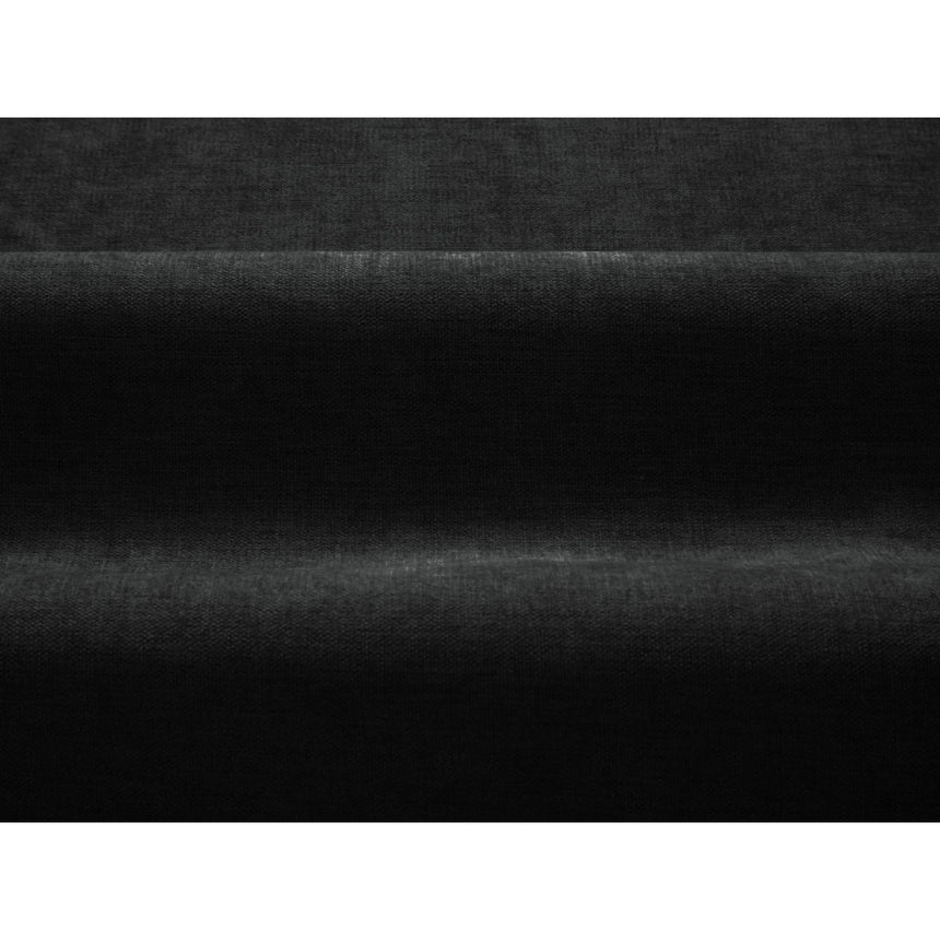 Jolene Bett mit Kopfteil und Stauraum, aus Strukturierter Stoff (Wind 99) in Schwarz, 200x200 cm – Bild 8