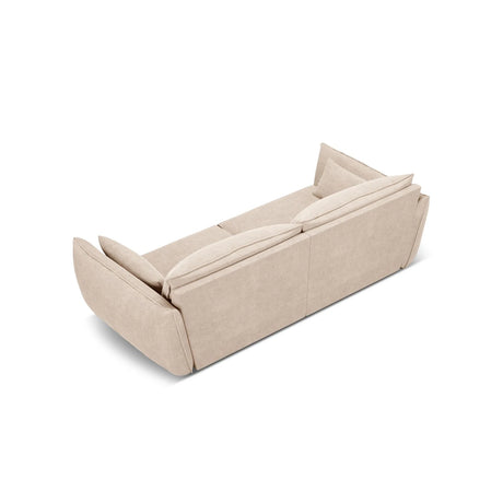 Kaelle 3-Sitzer Sofa mit Bezug aus Chenille (OTH 08) in Beige, 208x110 cm – Bild 4