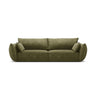 Kaelle 3-Sitzer Sofa mit Bezug aus Chenille (OTH 38) in Grün, 208x110 cm – Bild 1