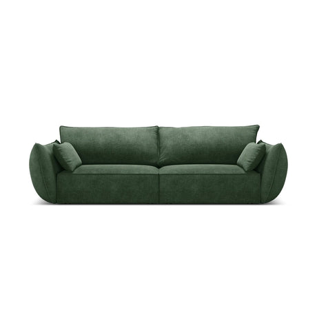 Kaelle 3-Sitzer Sofa mit Bezug aus Chenille (OTH 39) in Flaschengrün, 208x110 cm – Bild 1