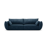 Kaelle 3-Sitzer Sofa mit Bezug aus Chenille (OTH 78) in Königsblau, 208x110 cm – Bild 1