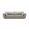 Kaelle 3-Sitzer Sofa mit Bezug aus Chenille (OTH 85) in Hellgrau, 208x110 cm – Bild 1