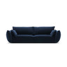 Kaelle 3-Sitzer Sofa mit Bezug aus Samt (Blu86) in Königsblau, 208x110 cm – Bild 1