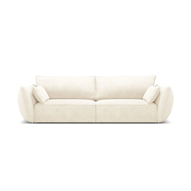 Kaelle 3-Sitzer Sofa mit Bezug aus Samt oder Chenille, 208x110 cm – Bild 1