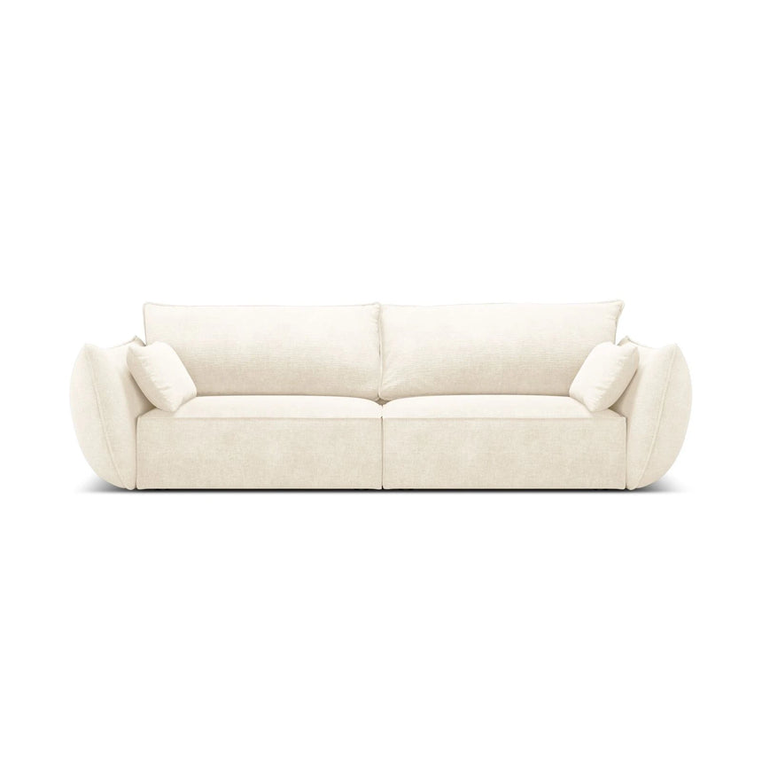 Kaelle 3-Sitzer Sofa mit Bezug aus Samt oder Chenille, 208x110 cm – Bild 1