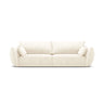 Kaelle 3-Sitzer Sofa mit Bezug aus Samt oder Chenille, 208x110 cm – Bild 1