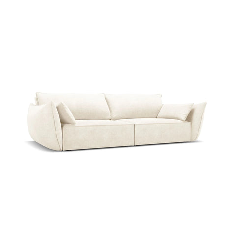 Kaelle 3-Sitzer Sofa mit Bezug aus Samt oder Chenille, 208x110 cm – Bild 3