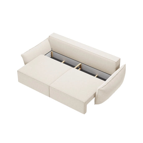 Kaelle 3-Sitzer Sofa mit Schlaffunktion, mit Bezug aus Chenille, 244x97 cm – Bild 4