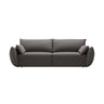 Kaelle 3-Sitzer Sofa mit Schlaffunktion, mit Bezug aus Chenille (Haga16) in Grau, 244x97 cm – Bild 1
