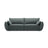 Kaelle 3-Sitzer Sofa mit Schlaffunktion, mit Bezug aus Chenille (Haga78) in Petrol, 244x97 cm – Bild 1