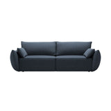 Kaelle 3-Sitzer Sofa mit Schlaffunktion, mit Bezug aus Chenille (Haga86) in Königsblau, 244x97 cm – Bild 1
