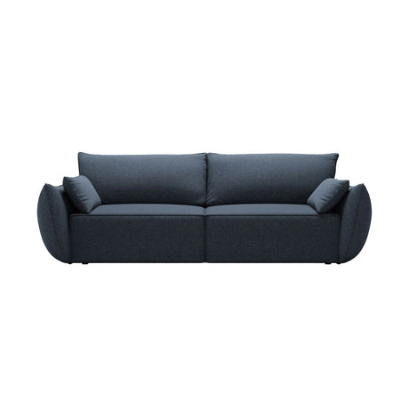 Kaelle 3-Sitzer Sofa mit Schlaffunktion, mit Bezug aus Chenille (Haga86) in Königsblau, 244x97 cm – Bild 1