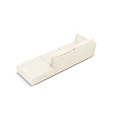 Kaelle 3-Sitzer Sofa Rechts offen, mit Bezug aus Samt oder Chenille, 264x110 cm – Bild 4