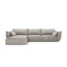 Kaelle 4-Sitzer Ecksofa Links, mit Bezug aus Chenille (OTH 85) in Hellgrau, 308x171 cm – Bild 1