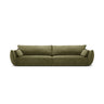 Kaelle 4-Sitzer Sofa mit Bezug aus Chenille (OTH 38) in Grün, 248x110 cm – Bild 1