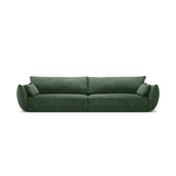 Kaelle 4-Sitzer Sofa mit Bezug aus Chenille (OTH 39) in Flaschengrün, 248x110 cm – Bild 1