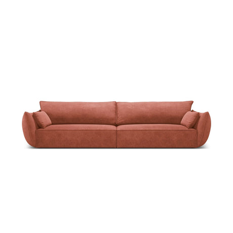 Kaelle 4-Sitzer Sofa mit Bezug aus Chenille (OTH 57) in Terrakotta, 248x110 cm – Bild 1