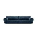Kaelle 4-Sitzer Sofa mit Bezug aus Chenille (OTH 78) in Königsblau, 248x110 cm – Bild 1
