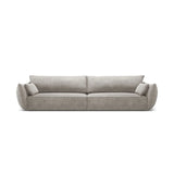 Kaelle 4-Sitzer Sofa mit Bezug aus Chenille (OTH 85) in Hellgrau, 248x110 cm – Bild 1