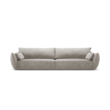 Kaelle 4-Sitzer Sofa mit Bezug aus Chenille (OTH 85) in Hellgrau, 248x110 cm – Bild 1
