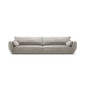 Kaelle 4-Sitzer Sofa mit Bezug aus Chenille (OTH 85) in Hellgrau, 248x110 cm – Bild 1