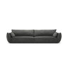 Kaelle 4-Sitzer Sofa mit Bezug aus Chenille (OTH 97) in Dunkelgrau, 248x110 cm – Bild 1