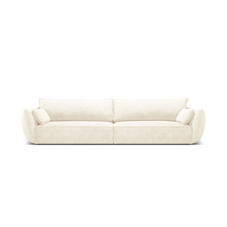 Kaelle 4-Sitzer Sofa mit Bezug aus Samt oder Chenille, 248x110 cm – Bild 1