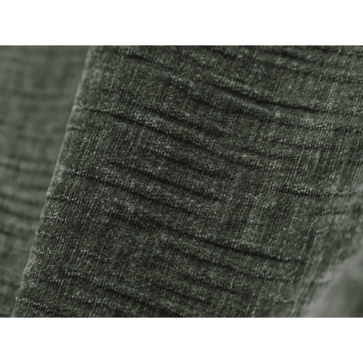 Kaelle 5-Sitzer Ecksofa Links, mit Bezug aus Chenille (OTH 39) in Flaschengrün, 364x171 cm – Bild 5