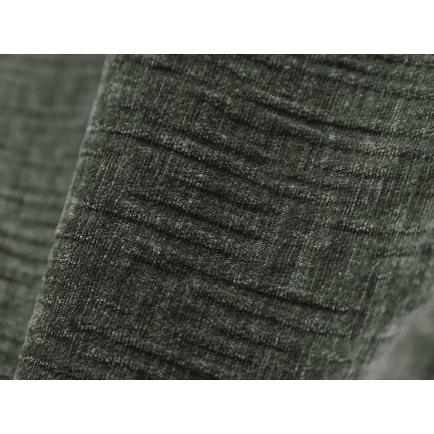 Kaelle 7-Sitzer Ecksofa symmetrisch, mit Bezug aus Chenille (OTH 39) in Flaschengrün, 286x286 cm – Bild 5
