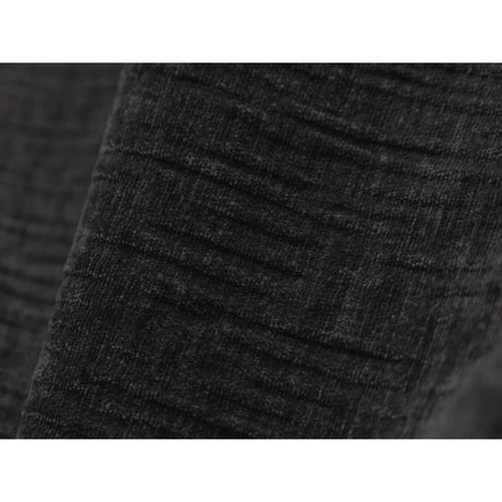 Kaelle 7-Sitzer Ecksofa symmetrisch, mit Bezug aus Chenille (OTH 99) in Schwarz, 286x286 cm – Bild 5