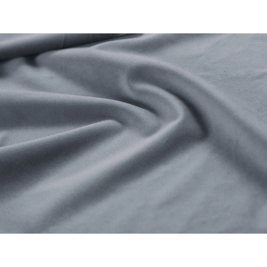 Kaelle Bett mit Stauraum und Kopfteil in Samt (Blu06) in Hellblau, 200x200 cm – Bild 6