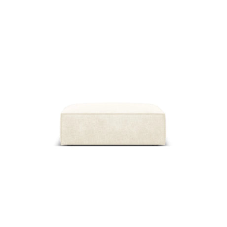 Kaelle Pouf mit Bezug in Samt oder Chenille, 100x80 cm – Bild 1