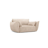 Kaelle Sessel mit Bezug in Chenille (OTH 08) in Beige, 128x110 cm – Bild 3